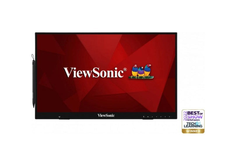 ViewSonic 24' ID2465 Touch Monitor with MPP 2.0 Active Pen, 10 Point Touch, Teach & Learning Award, Education, Retail, Commercial ViewSonic 24' ID2465 Touch Monitor with MPP 2.0 Active Pen, 10 Point Touch, Teach & Learning Award, Education, Retail, Commercial